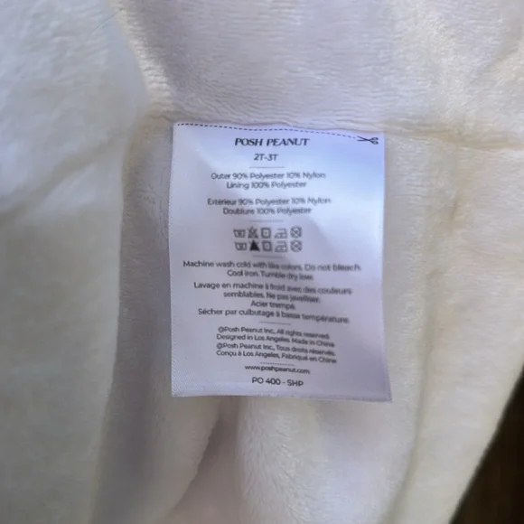 Posh Peanut Queen of Hearts Kids' Long Sleeve Plush Robe